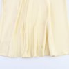 Scarf embellished with silk satin texture backless hanging neck dress for women